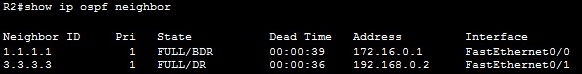 show ip ospf neighbor areas show ip ospf neighbor areas